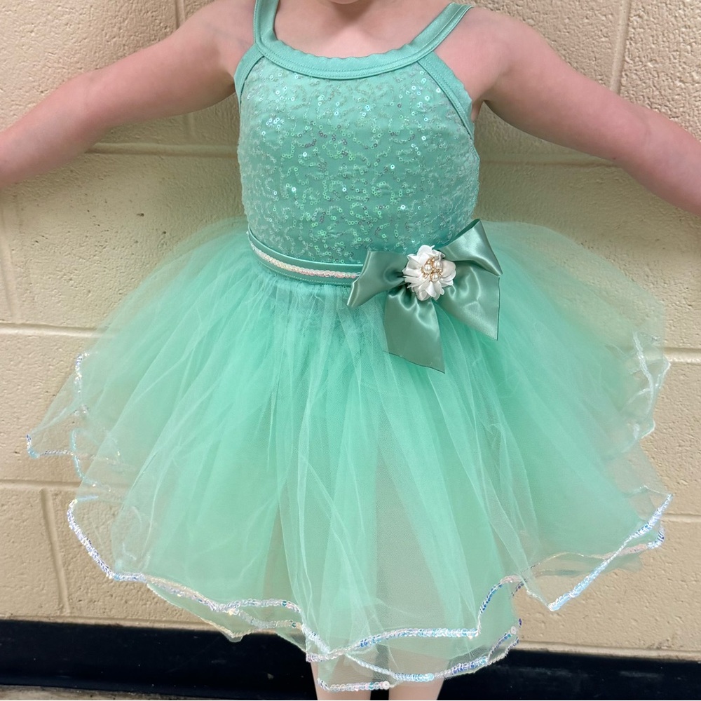 Two dance costumes. Size 5 little girl.